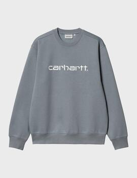 Sudadera Carhartt WIP Sweat DoveGrey/Wax