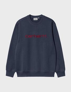 Sudadera Carhartt WIP Sweat Blue