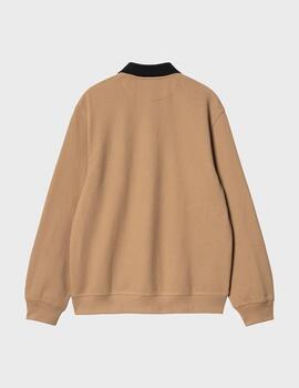 Polo Carhartt Wip L/S Vance Rugby Shirt Peanut