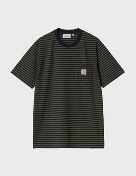 Camiseta Carhartt Wip S/S Verner Pocket T-shirt Dark Navy