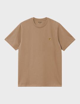 Camiseta Carhartt WIP S/S Chase Peanut