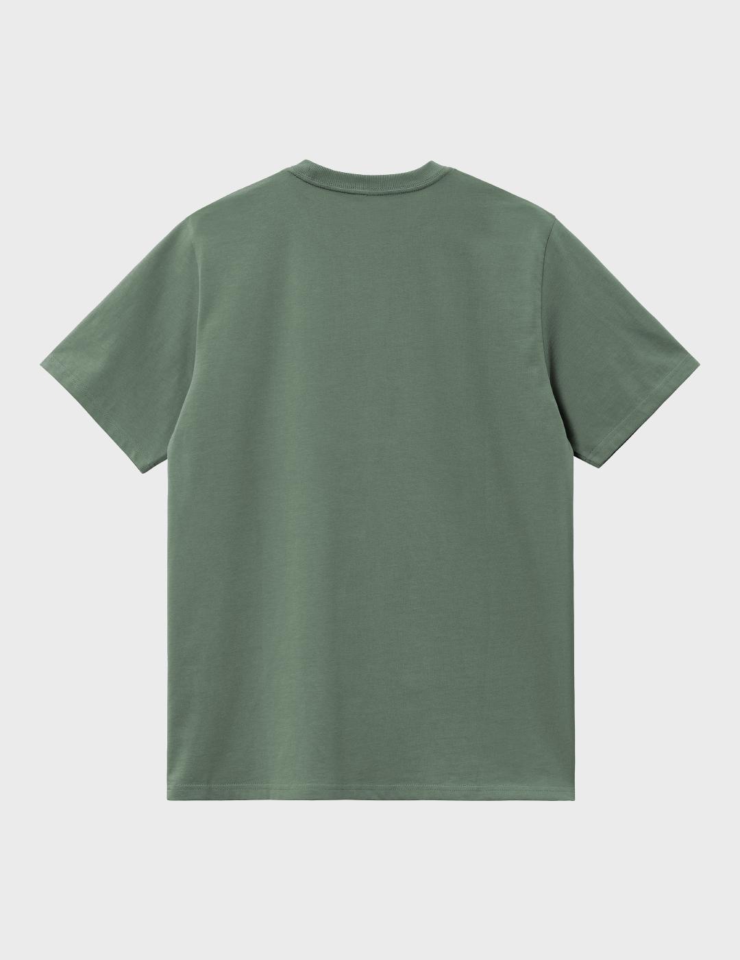 Camiseta Carhartt WIP S/S Pocket Duck Green