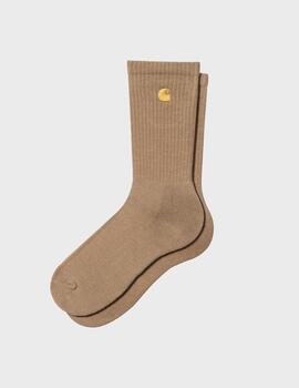 Calcetines Carhartt WIP Chase Peanut/Gold