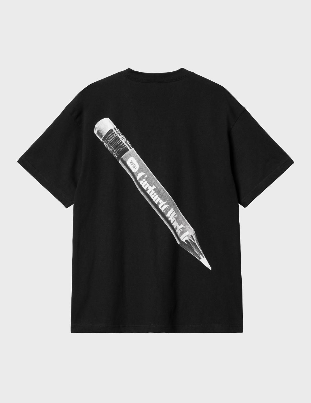 Camiseta Carhartt WIP S/S Pencil Black/White