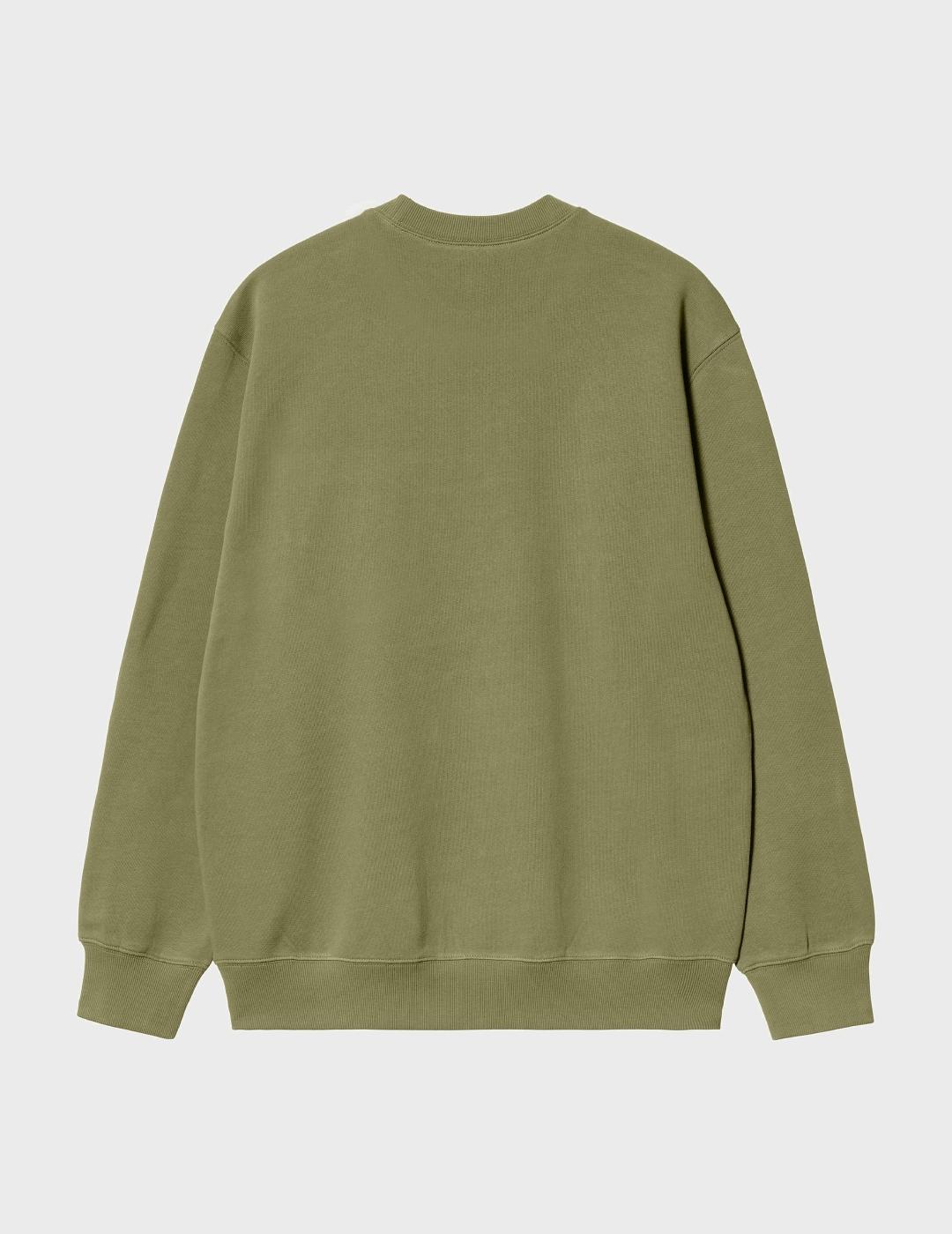 Sudadera Carhartt WIP Sweat Capulet/Aura