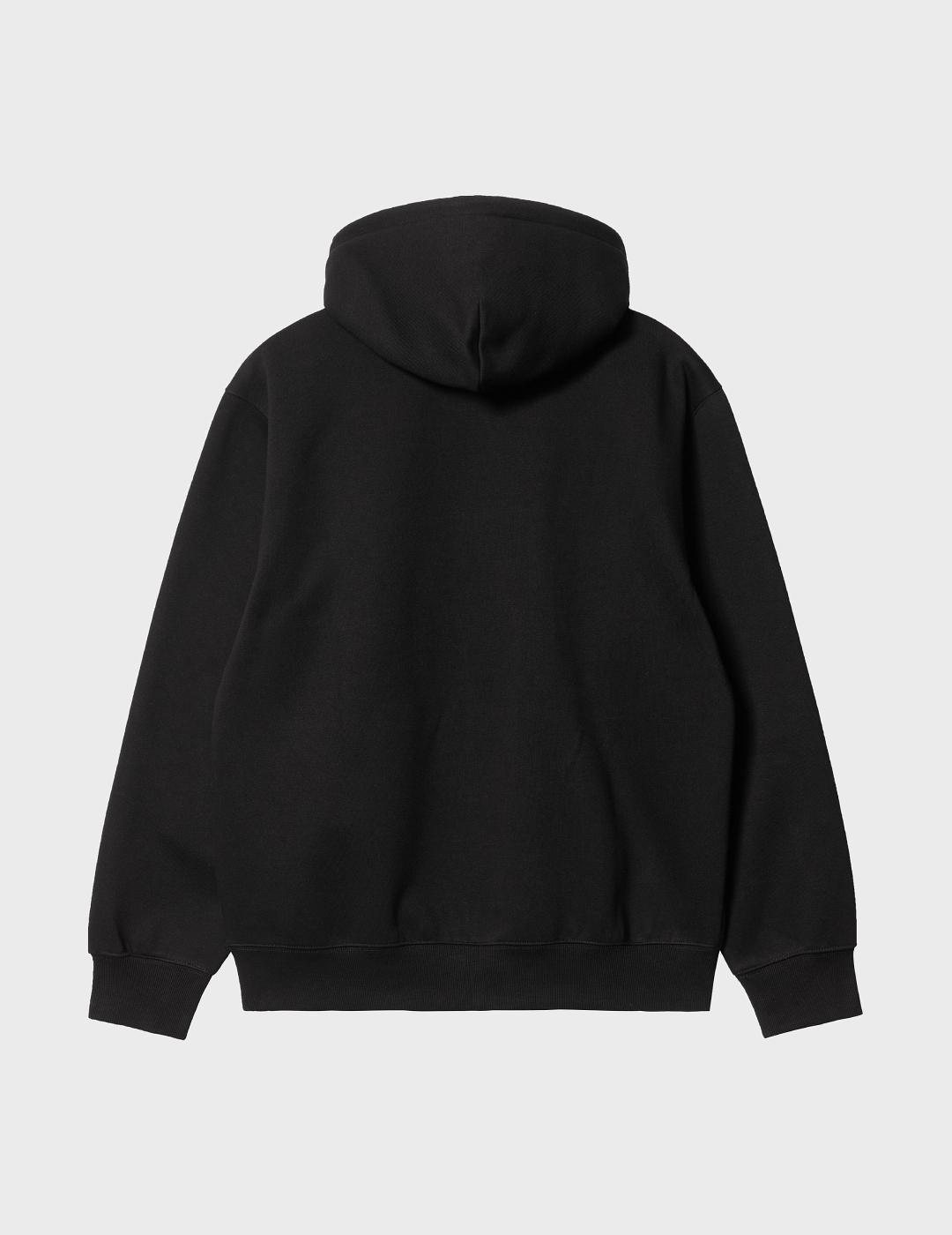 Sudadera Carhartt WIP Hooded Black/Black