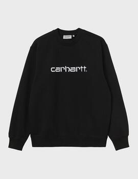 Sudadera Carhartt WIP Sweat Black/White