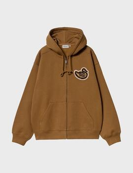 Chaqueta Carhartt WIP Hooded Brown Ducks