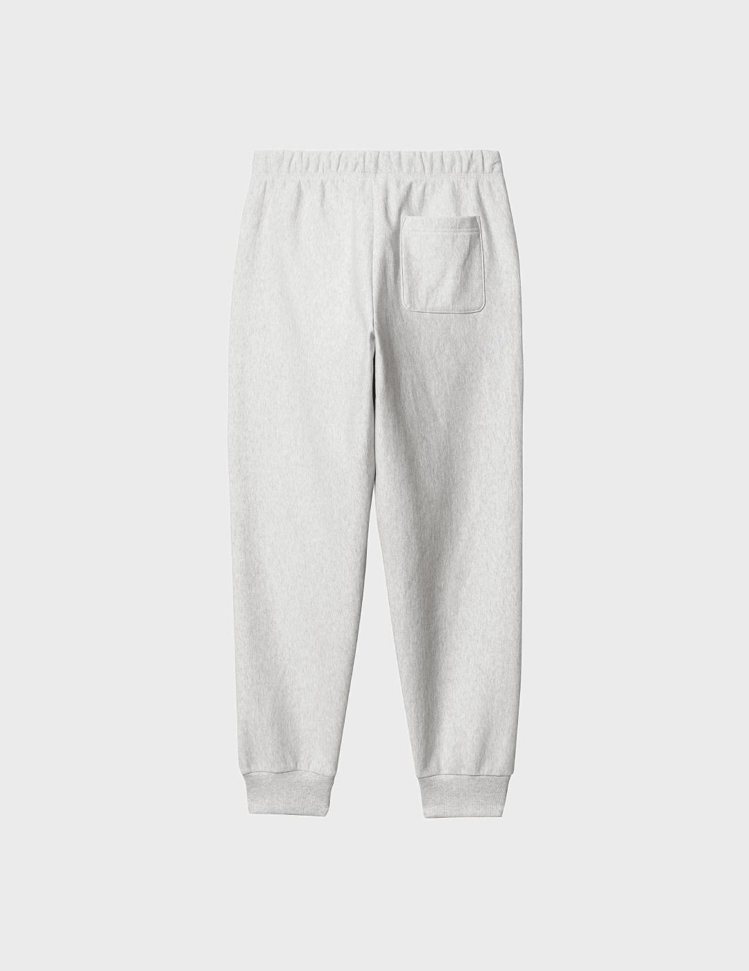 Pantalón Carhartt WIP American Script Jogging Ash