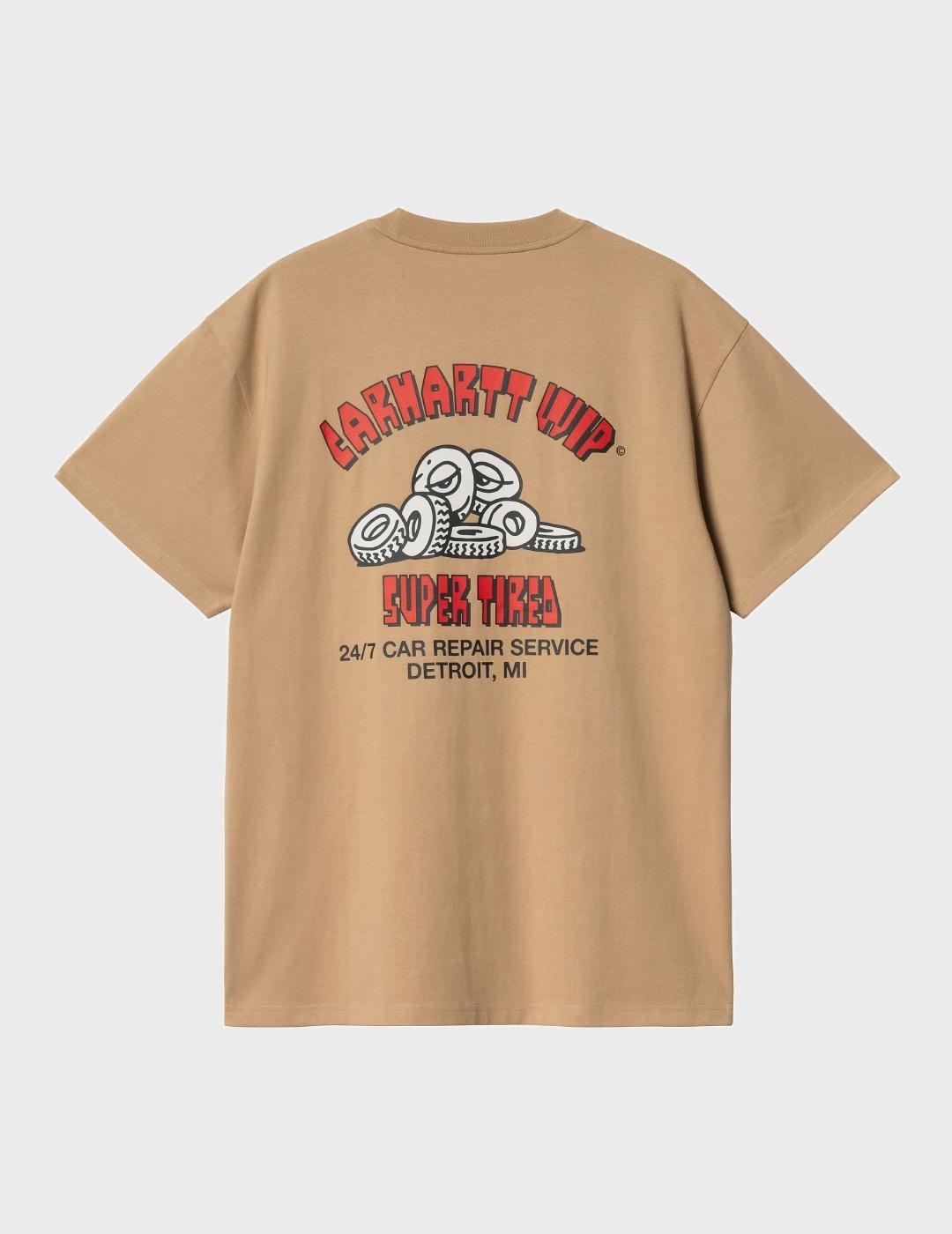 Camiseta Carhartt WIP S/S Super Tired Peanut