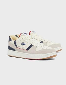 Zapatillas Lacoste T-Clip OFF White/Gum