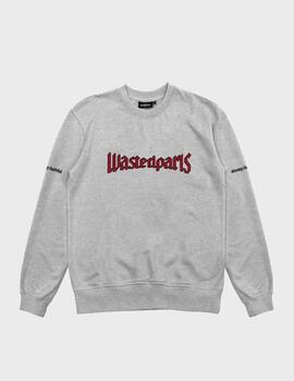 Sudadera Wasted Paris United Crew Neck Ash Grey