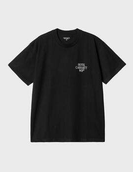 Camiseta Carhartt WIP S/S Hotel Keys Black/White