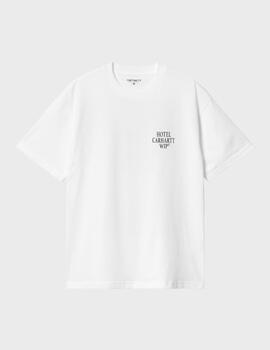 Camiseta Carhartt WIP S/S Hotel Keys White/Black