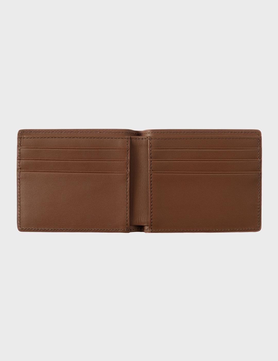 Cartera Carhartt WIP Vegas Billfold Cognac/Gold