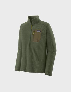 Polar Patagonia M´s R1 Air Zip Neck Green