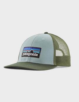 Gorra Patagonia P-6 Lopro Trucker Hat Thermal Blue