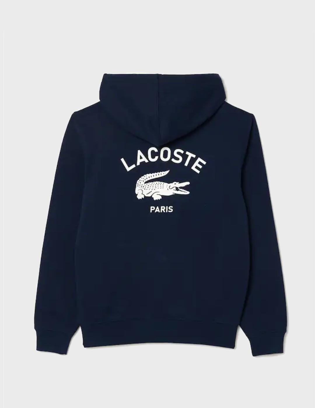 Sudadera Lacoste SH2740-00 166 Azul Marino