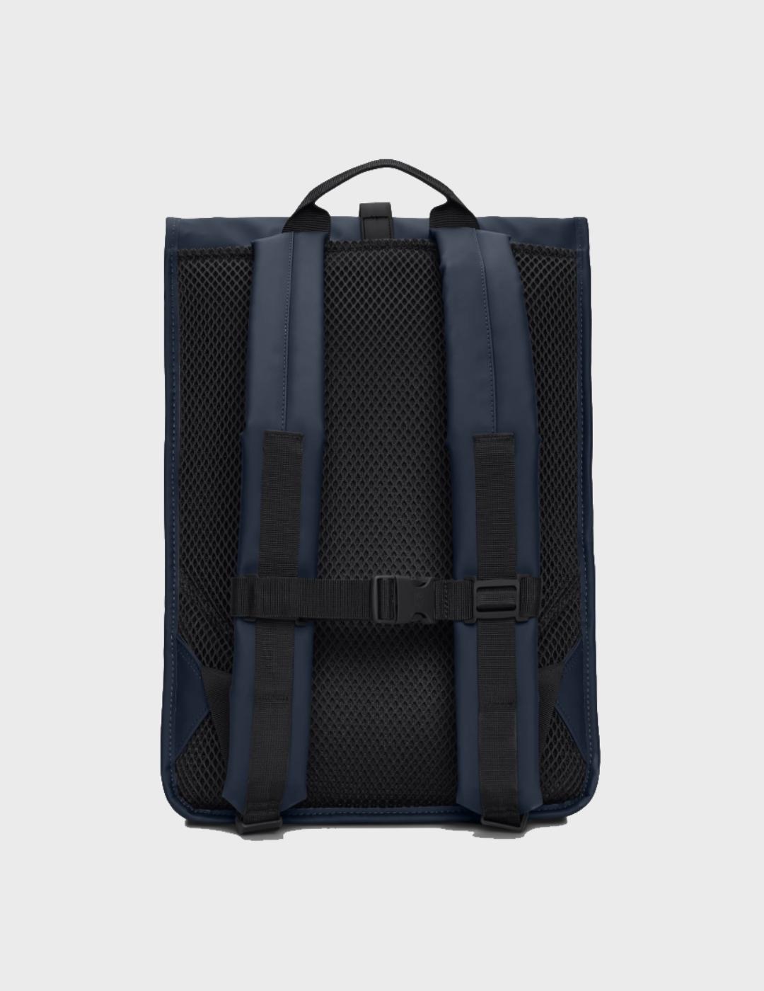 Mochila Rains Rolltop Rucksack W3 Navy