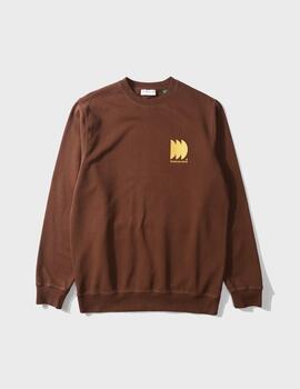 Sudadera Edmmond Radio Gradient Chocolate