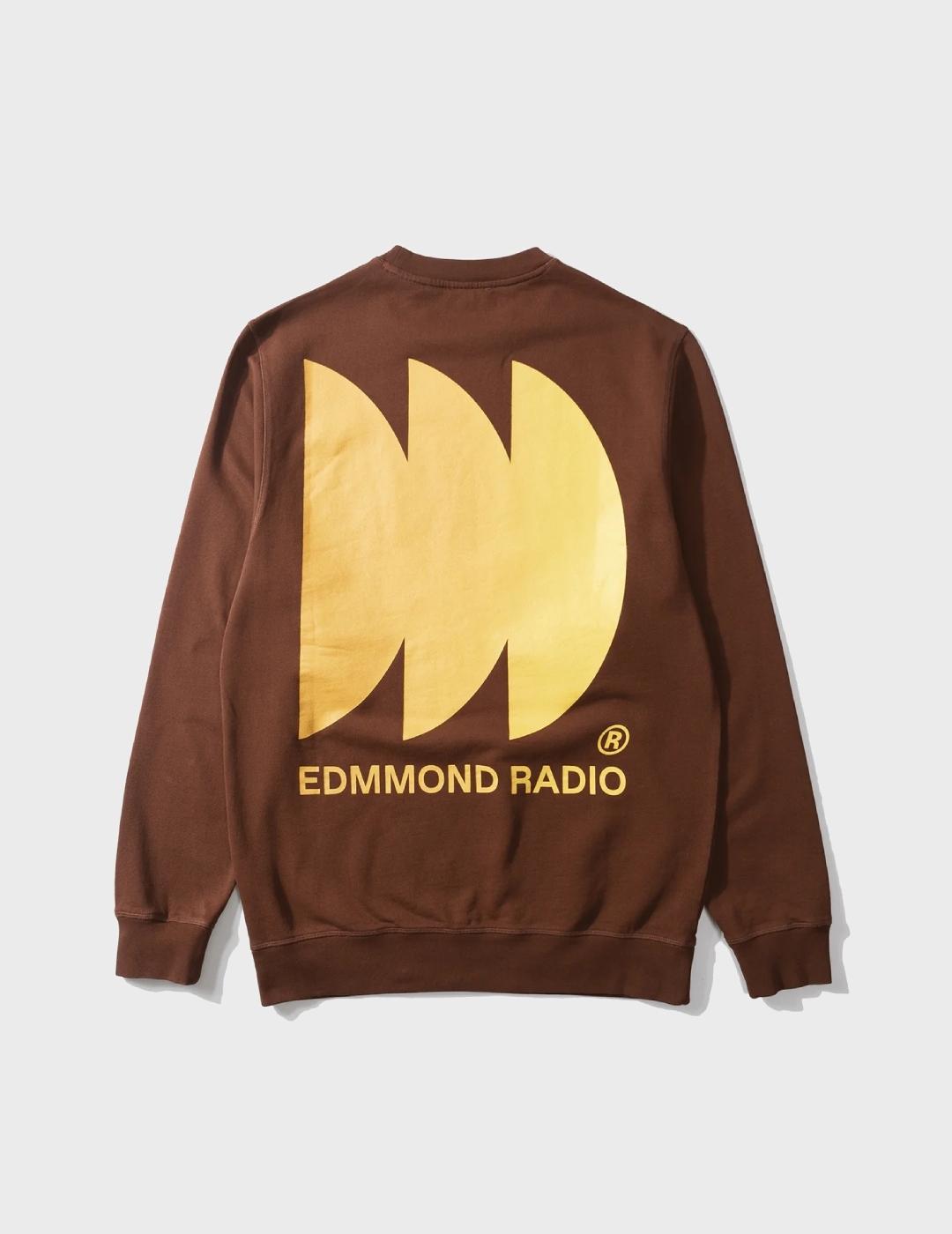 Sudadera Edmmond Radio Gradient Chocolate