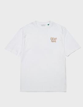 Camiseta Edmmond Logo Watercolor White