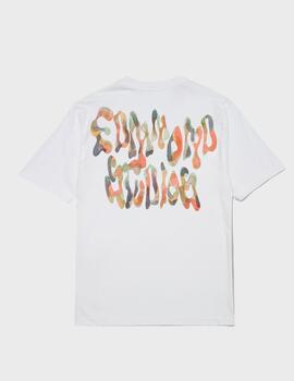 Camiseta Edmmond Logo Watercolor White