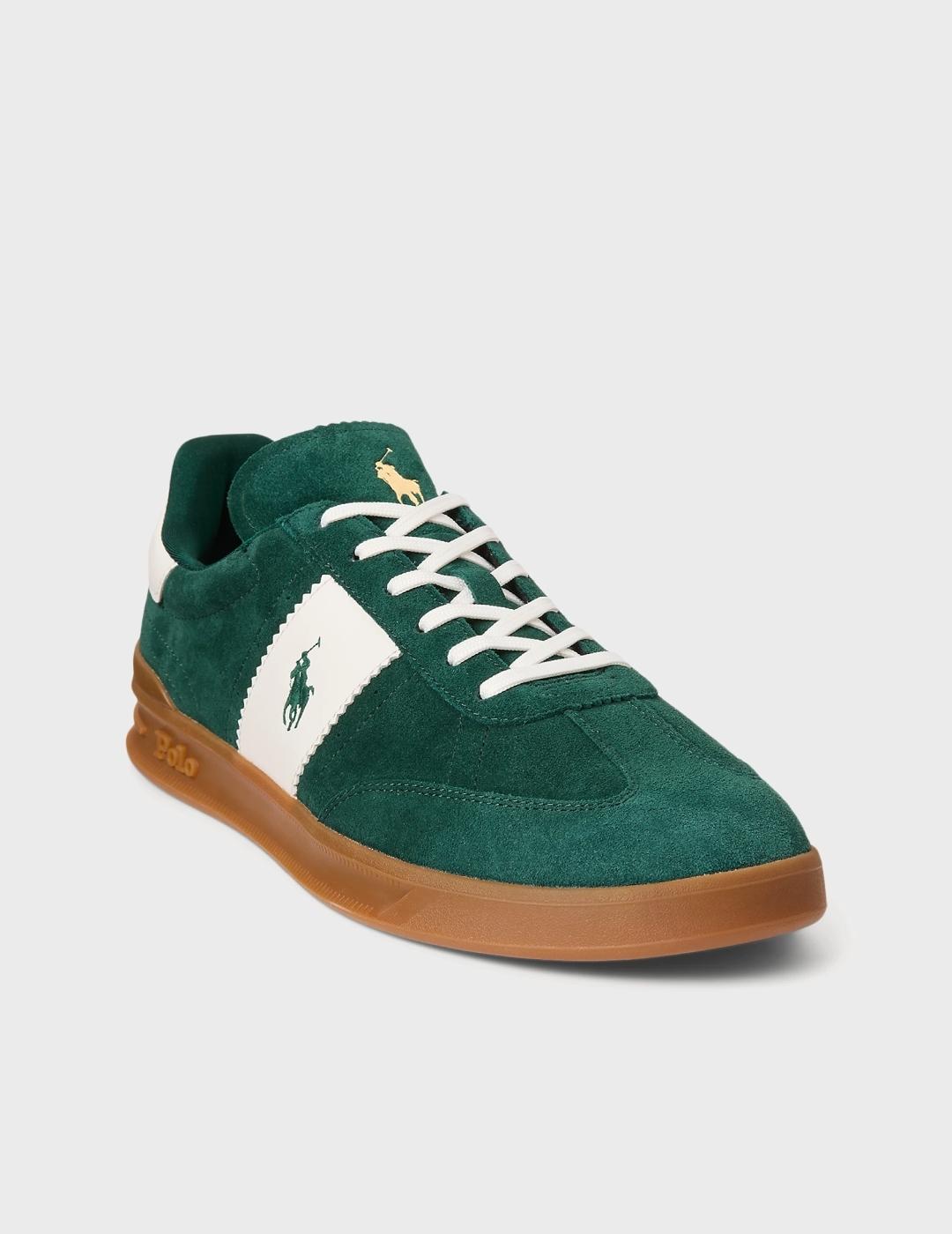 Zapatillas Polo Ralph Lauren Heritage Aera Green