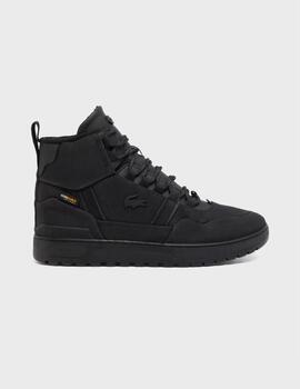 Zapatillas Lacoste Altas T-Clip Winter Mid BLK/BLK