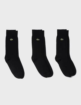 Calcetines Lacoste RA8142-00 031 Negro