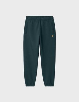 Pantalón Carhartt WIP Chase Sweat Duck Blue/Gold