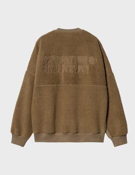 sudadera Carhartt WIP Coordinate Sweat Chocolate