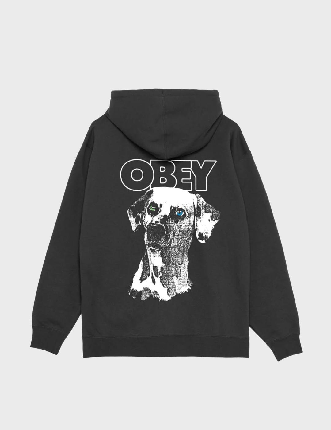 Sudadera Obey Dalmation Black