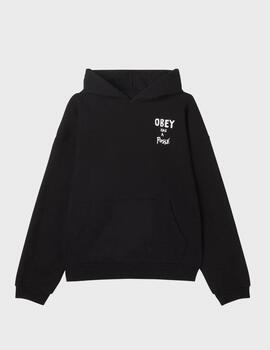 Sudadera Obey Posse Extra Heavy Black