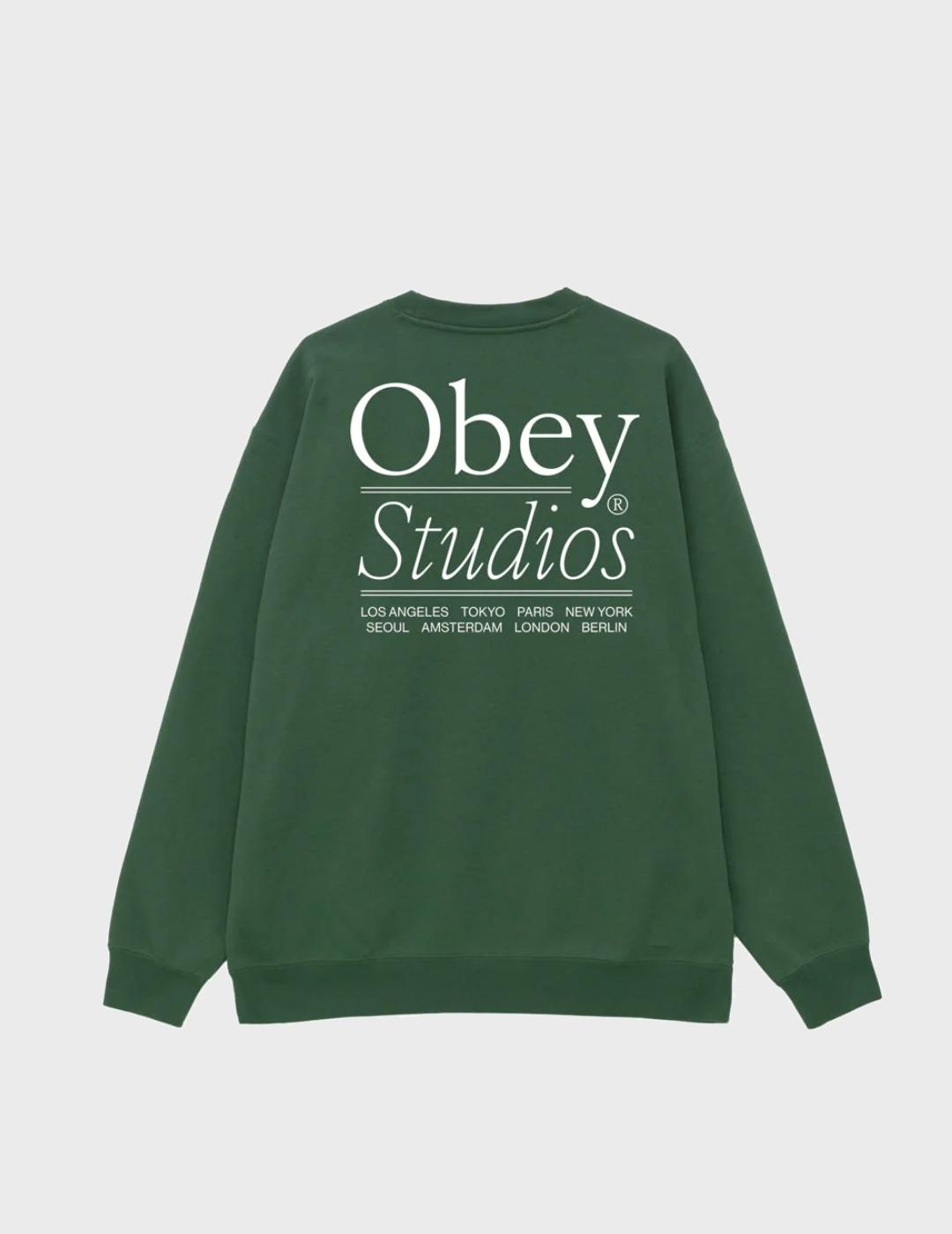 Sudadera Obey Studios Rain Forest