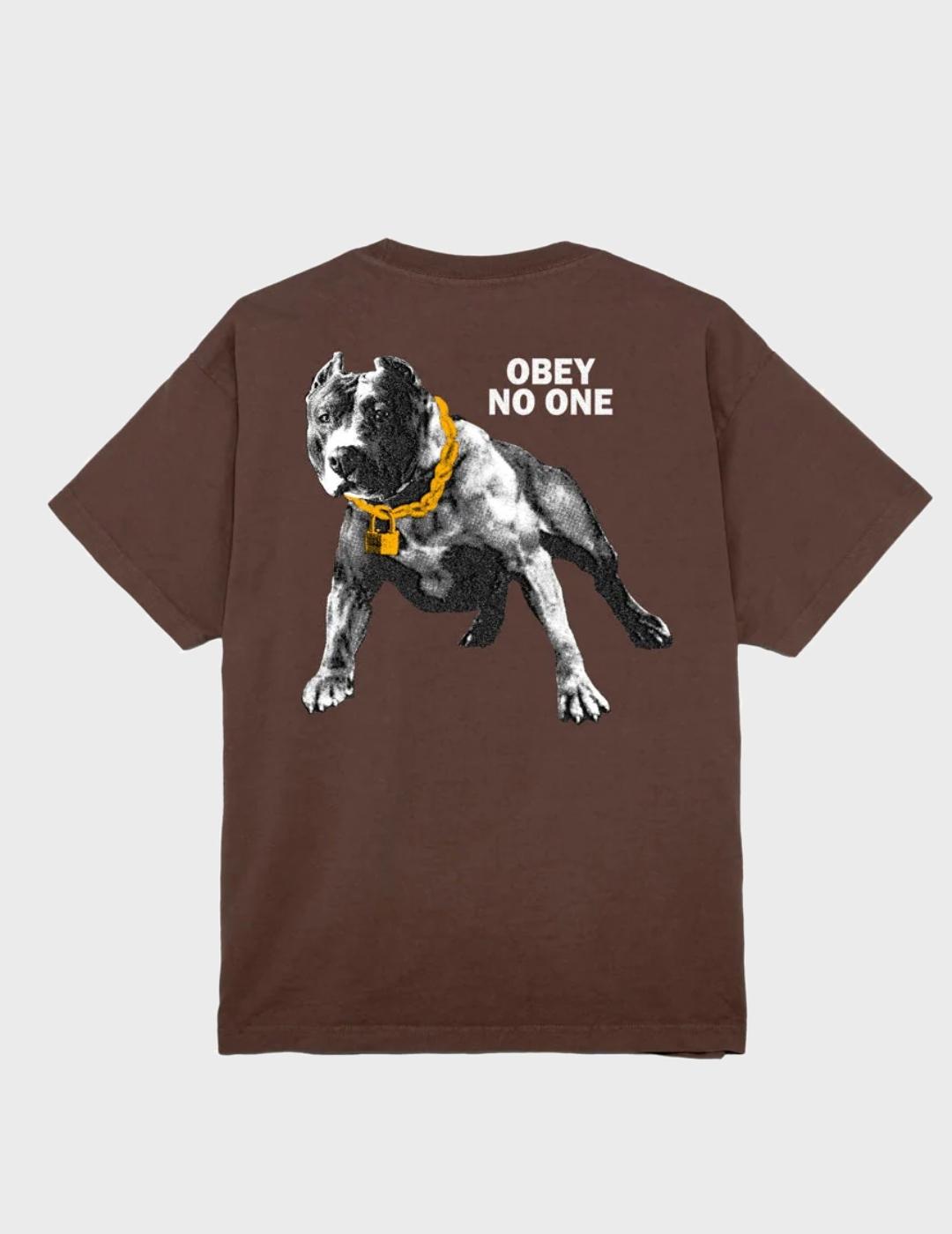 Camiseta Obey No One Java Brown