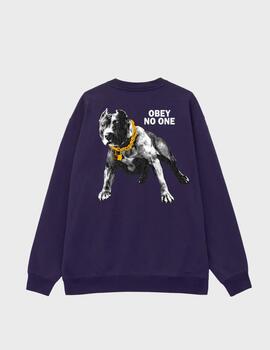 Sudadera Obey No One Plum Perfect