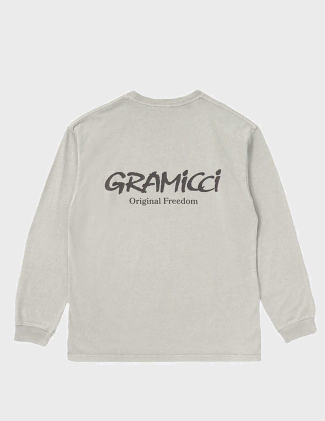 Camiseta Gramicci Original Freedom L/S Tee Pigment