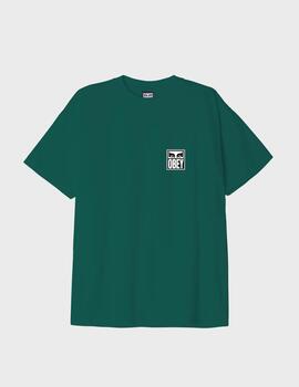 Camiseta Obey Eyes Icon 2 Moss Green