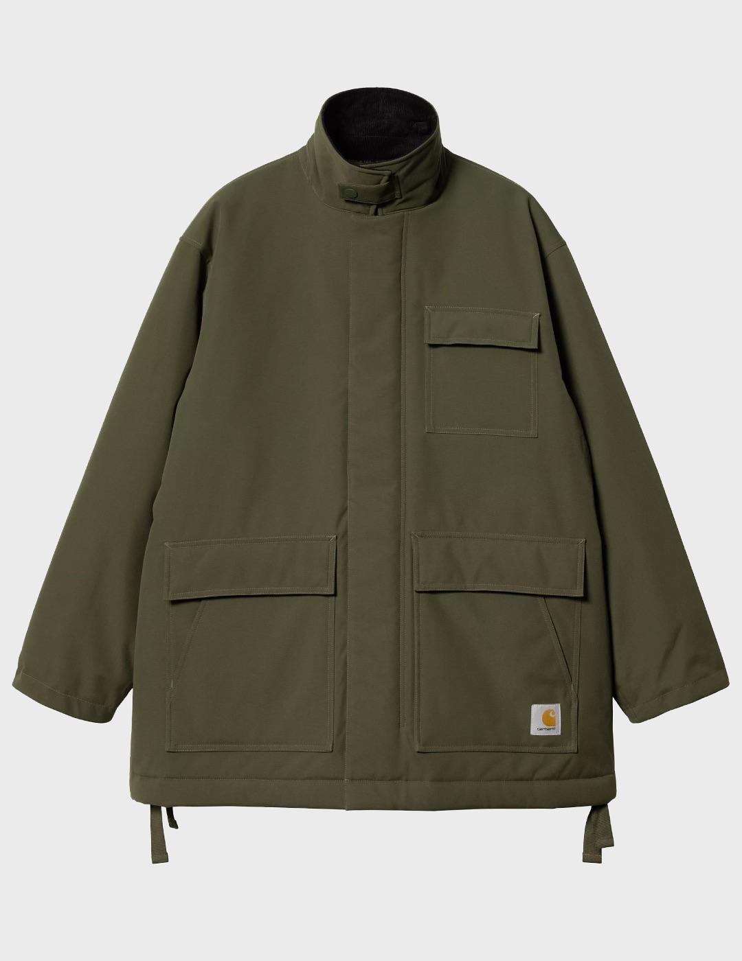 Cazadora Carhartt WIP Clarton Coat Office Green