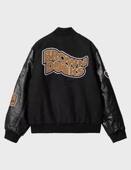 Chaqueta Carhartt WIP Brown Ducks Bomber Black