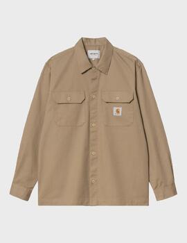 Camisa Carhatt WIP L/S Craft Shirt Leather