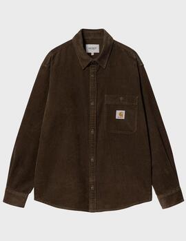 Camisa Carhartt WIP L/S Flint Shirt Chocolate