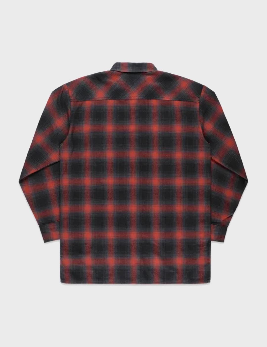 Camisa Dickies x Spitfire Flannel Red Ochre