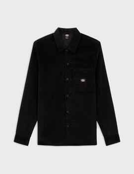 Camisa Dickies Corduroy Shirt LS Black