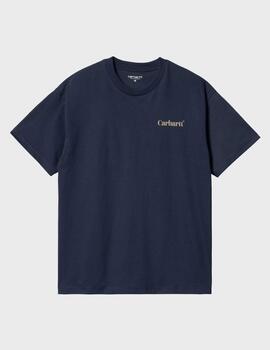 Camiseta Carhartt WIP S/S Fold Duck T-Shirt Blue