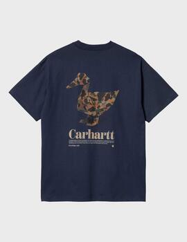 Camiseta Carhartt WIP S/S Fold Duck T-Shirt Blue