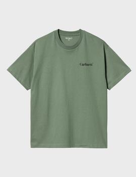 Camiseta Carhartt WIP S/S Fold Duck T-Shirt Green