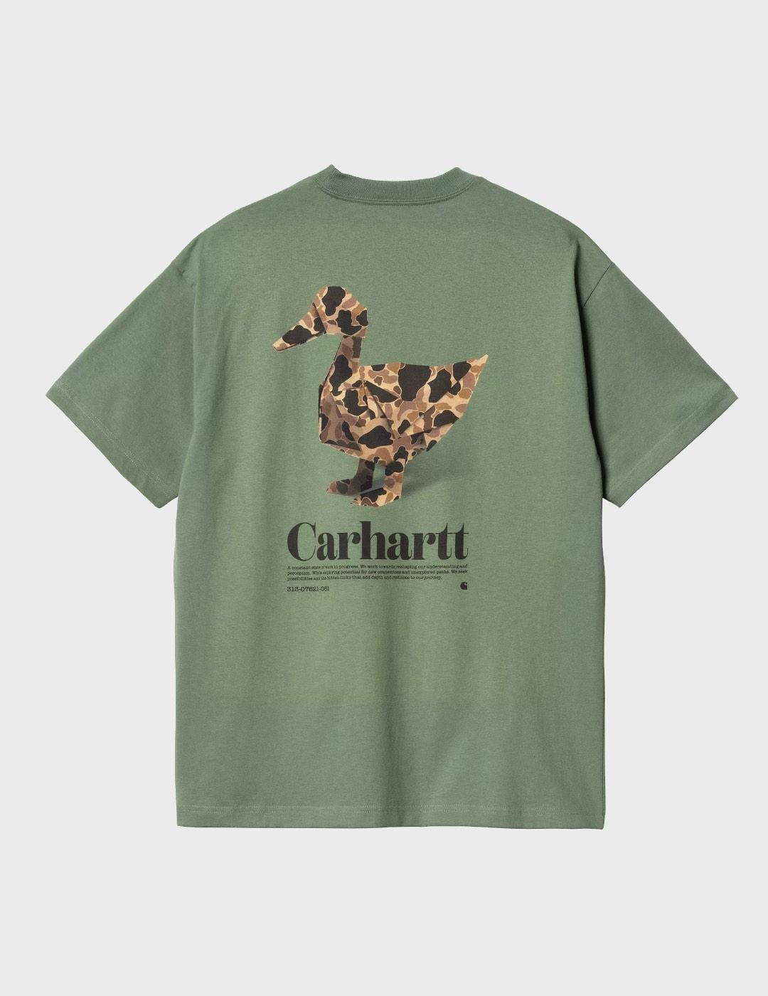 Camiseta Carhartt WIP S/S Fold Duck T-Shirt Green