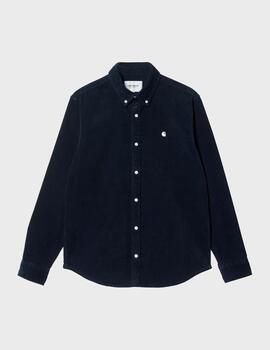 Camisa Carhartt WIP Madison Cord Dark Navy/Wax